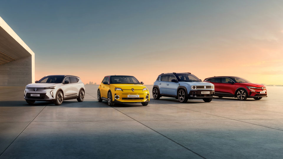 Renault EV range