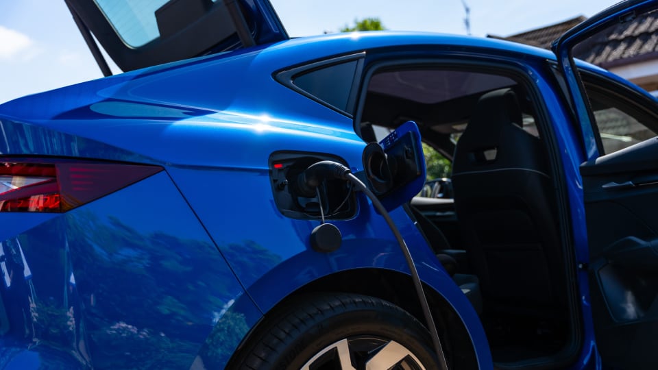 Skoda vehicle charging